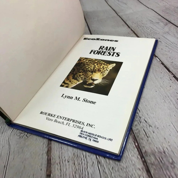 vintage ecozones children's books rain forests wetlands 1989 - Picture 8 of 10
